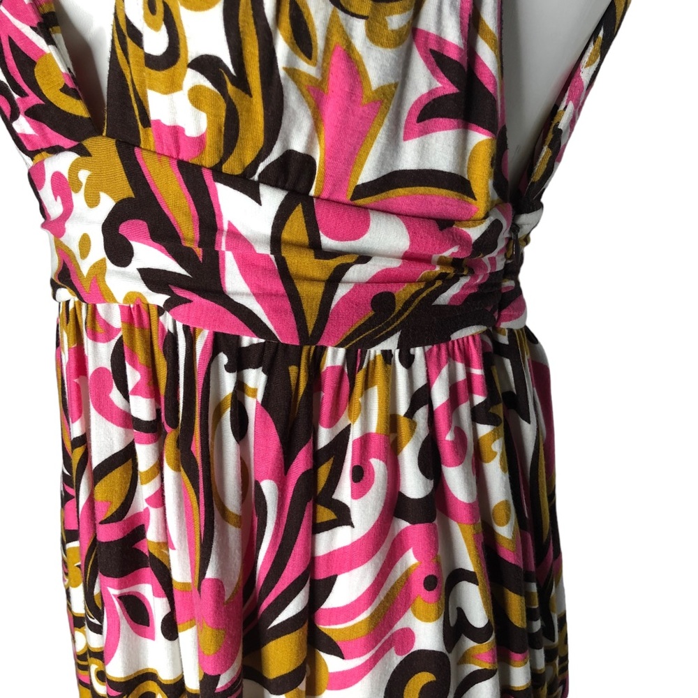 Milly Multicolored Retro Print Sundress - image 5